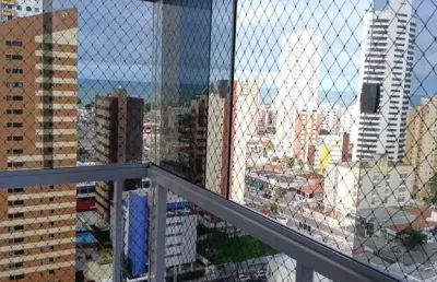 Apartamento à venda em manaíra | vista mar | andar alto | projetado