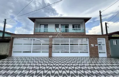 Casa em condomínio para venda em praia grande, sítio do campo, 2 dormitórios, 1 suíte, 2 banheiros, 1 vaga