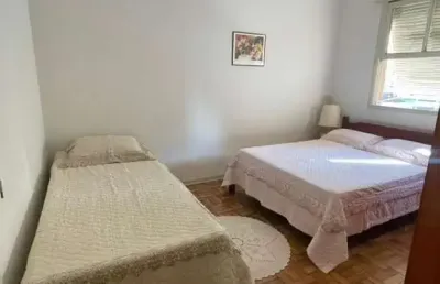 Apartamento 1 quarto para locação em santos, pompéia, 1 dormitório, 1 banheiro, 1 vaga