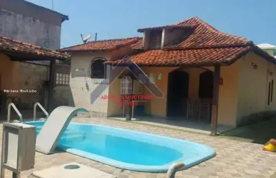 Casa para venda em saquarema, coqueiral, 4 dormitórios, 1 suíte, 2 banheiros, 4 vagas