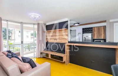 Apartamento à venda no edifício boulevard rebouças — 2 dormitórios (1 suíte) + vaga de garagem