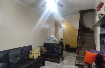 Sobrado com 2 dormitórios à venda, 70 m² por r$ 420.000,00 - parque pinheiros - taboão da serra/sp