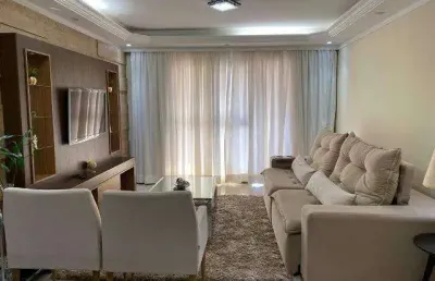 Apartamento com 3 dormitórios à venda, 110 m² por r$ 780.000,00 - chácara agrindus - taboão da serra/sp