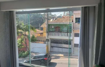 Sobrado com 2 dormitórios à venda, 60 m² por r$ 420.000,00 - jardim mirna - taboão da serra/sp