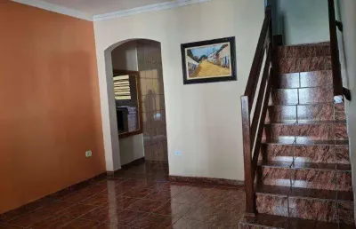 Sobrado com 3 dormitórios à venda, 190 m² por r$ 580.000,00 - parque pinheiros - taboão da serra/sp