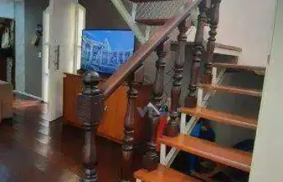 Sobrado com 3 dormitórios à venda, 104 m² por r$ 510.000,00 - parque pinheiros - taboão da serra/sp