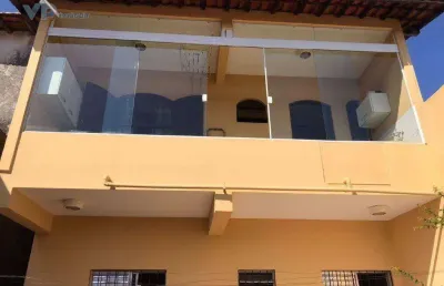 Sobrado com 2 dormitórios à venda, 273 m² por r$ 700.000,00 - núcleo residencial isabela - taboão da serra/sp