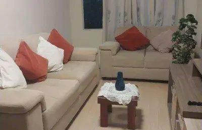 Apartamento com 2 dormitórios à venda, 52 m² por r$ 300.000,00 - parque pinheiros - taboão da serra/sp