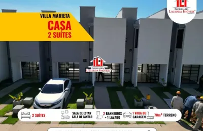 Casa em condomínio para venda em manaus, ponta negra, 2 dormitórios, 2 suítes, 3 banheiros, 1 vaga