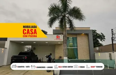 Casa em condomínio para venda em manaus, tarumã, 3 dormitórios, 1 suíte, 3 banheiros, 4 vagas