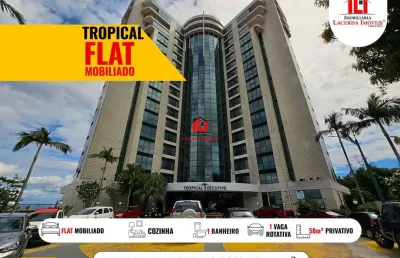 Flat para venda em manaus, ponta negra, 1 dormitório, 1 suíte, 1 banheiro, 1 vaga