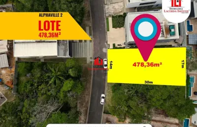Terreno à venda na Avenida José Augusto Loureiro, 10, Ponta Negra, Manaus