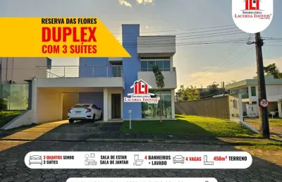 Casa em condomínio para venda em manaus, ponta negra, 3 dormitórios, 3 suítes, 5 banheiros, 4 vagas