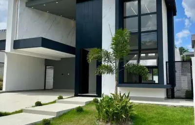 Casa em condomínio para venda em manaus, ponta negra, 3 dormitórios, 3 suítes, 4 banheiros, 4 vagas