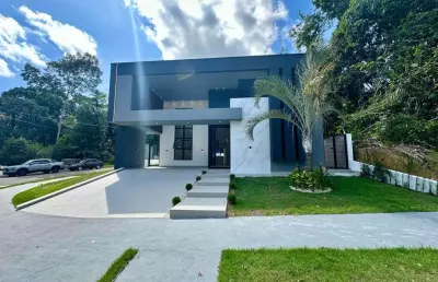 Casa em condomínio para venda em manaus, ponta negra, 4 dormitórios, 4 suítes, 6 banheiros, 4 vagas