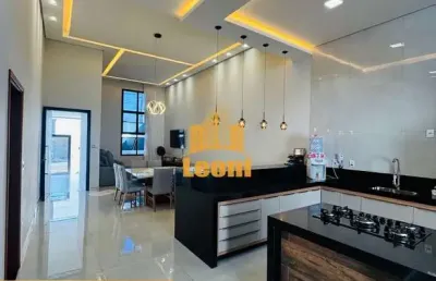 Casa alto padrão no recanto do lago, 3 quartos com 1 suíte e muito luxo