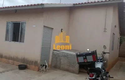 Casa 2 quartos com um terreno de 200 m2 no parque dos resedás