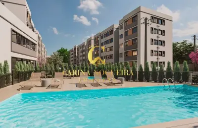 Apartamento 2 dormitórios com infraestrutura completa de lazer e segurança.