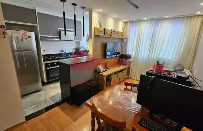Apartamento com 2 quartos à venda no parque são vicente, mauá , 45 m2 por r$ 285.000
