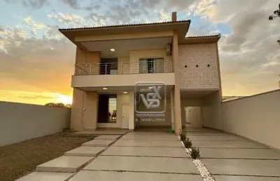Casa em condomínio fechado com 3 quartos à venda no Loteamento Buritis, Campo Verde 