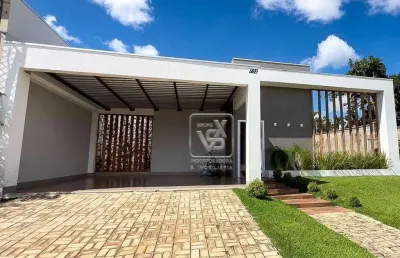 Casa com 3 dormitórios à venda, 124 m² por r$ 990.000,00 - residencial buritis - campo verde/mt