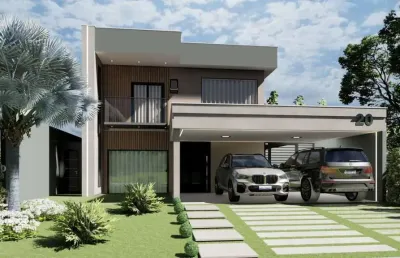Casa em condomínio fechado com 3 quartos à venda no Loteamento Buritis, Campo Verde 