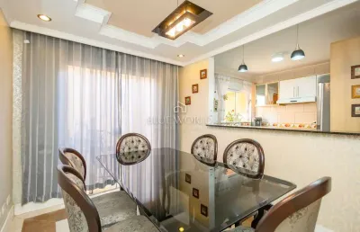 Casa com 3 quartos à venda na rua melchiades de bastos, 268, ouro fino, são josé dos pinhais, 168 m2 por r$ 687.000