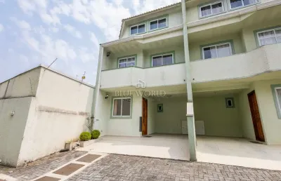 Casa em condomínio fechado com 3 quartos à venda na rua elias moyses schelela, 75, uberaba, curitiba, 130 m2 por r$ 589.999