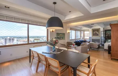 Apartamento no moinhos de vento com 260 mt2 com 4 dormitórios (3 suíte) porto alegre.