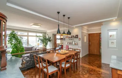 Apartamento no moinhos de vento c/188,68 mt2, 3 dormitórios (1 suíte) porto alegre.