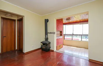 Apartamento 2 dormitórios , churrasqueira, lareira com 60m² e 1 vaga