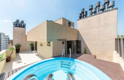 Cobertura semimobiliada com 187m², 2 suítes e lazer completo