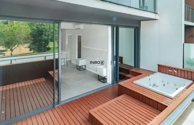 Inbox aluga loft mobiliado com garden e jacuzzi, no praça nilo, petrópolis, porto alegre - rs.