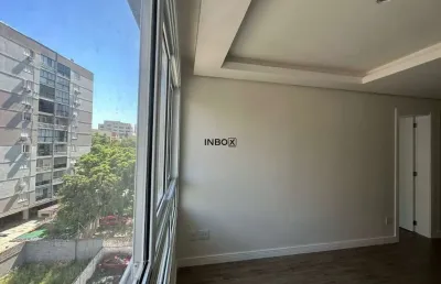 Apartamento 1 dormitório suíte de 44m² e churrasqueira no bairro bom fim