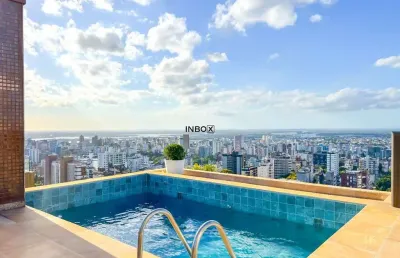Cobertura triplex 15 andar principe de versailles vista excelente com 5 dormitórios no melhor da bela vista
