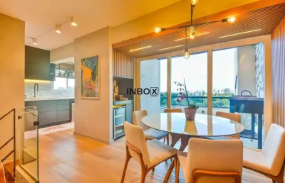 Cobertura duplex à venda com 95,65 m², 1 dormitório e 1 suíte na av dr nilo peçanha, porto alegre/rs