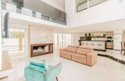 Magnífica casa em condomínio, 3 dormitórios à venda- agronomia - porto alegre/rs