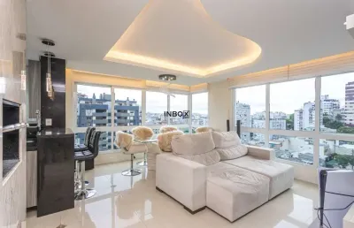 Apto 2 dormitórios 1 suíte 2 vagas com 68 mt2 na bela vista em porto alegre.