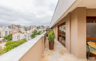 Cobertura 413.12m2 com 5 quartos e 2 suítes no bairro mont serrat em porto alegre.