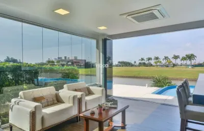 Magnífica casa com 4 suítes para locação no ponta da figueira, eldorado do sul/rs