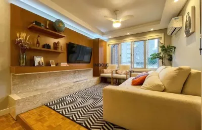 Apartamento reformado com 3 dormitórios, suíte e 1 vaga - 104 m²