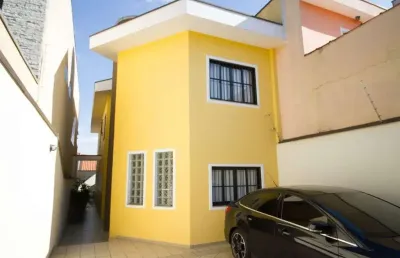 Sobrado à venda, 3 quartos, 1 suíte, 2 vagas, vila alpina - são paulo/sp