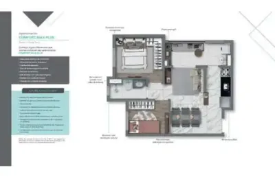 Apartamento à venda, 2 quartos, vila prudente - são paulo/sp