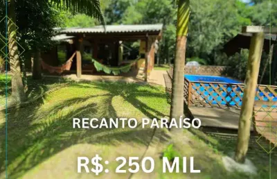 Chácara / sítio com 2 quartos à venda na linda solidao, centro, maquiné por r$ 250.000