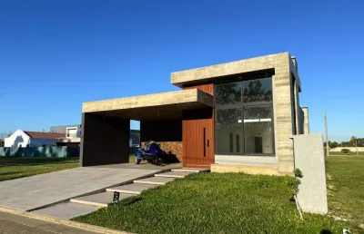 Casa em condomínio fechado com 3 quartos à venda na estrada geral di palmitam, 1, palmital, osório por r$ 1.474.000