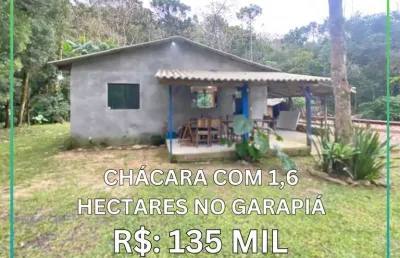 Chácara / sítio com 2 quartos à venda na estrada do garapiá, barra do ouro, maquiné por r$ 135.000