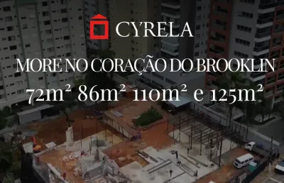 Lançamento cyrela no coração do blooklin rua indiana 72m² 86m² 110m² e 125m²