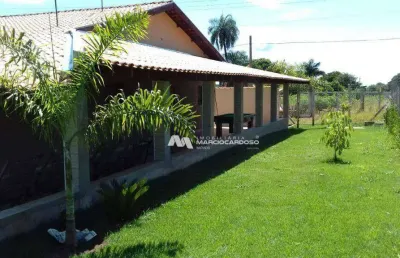 Chácara com 3 dormitórios, 1350 m² - venda por r$ 850.000,00 ou aluguel por r$ 3.675,00/mês - estancia são paulo  - guapiaçu/sp