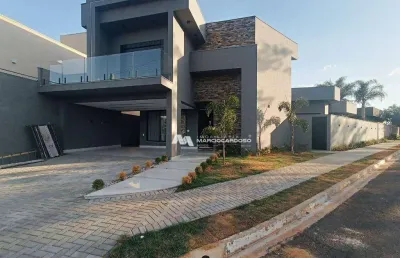 Sobrado com 4 dormitórios à venda, 273 m² por r$ 2.800.000,00 - golden park residence  - mirassol/sp