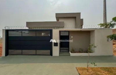 Casa com 3 dormitórios à venda, 100 m² por r$ 530.000,00 - set sul 2 - são josé do rio preto/sp